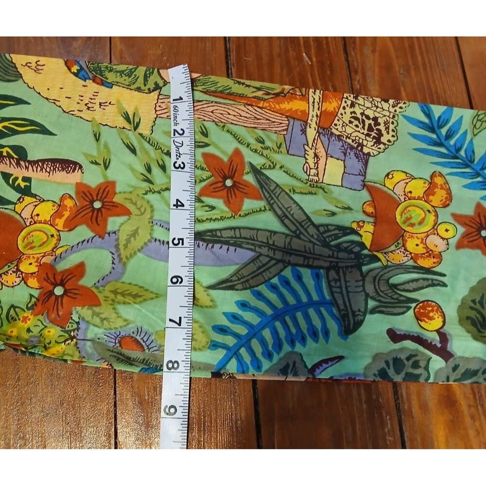 Craftluxe Kimono Robe Frida Kahlo Tropical Print 100% Cotton NWOT - Picture 16 of 16